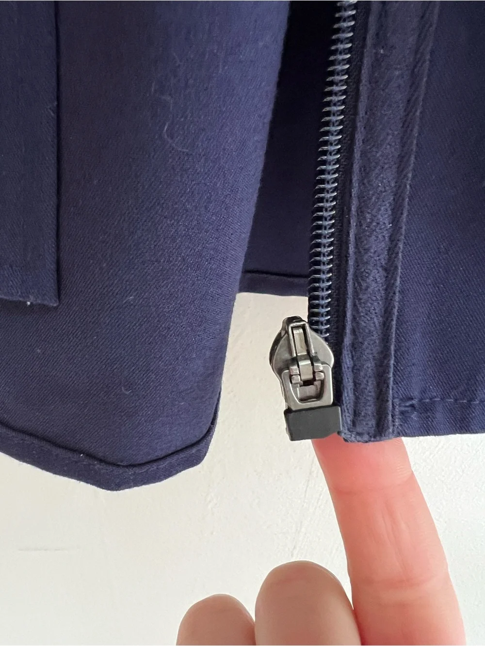 FIGS Women's Bellery Scrub Zippered Lightweight Jacket Navy Blue (PO #1286), XL - Picture 6 of 10